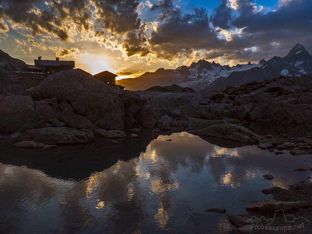 Lac Blanc, Reserva Natural de las Aiguilles Rouges, Chamonix, Alpes, Francia, France