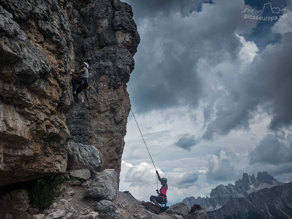 Cinque Torre, Dolomitas, Alpes, Italia