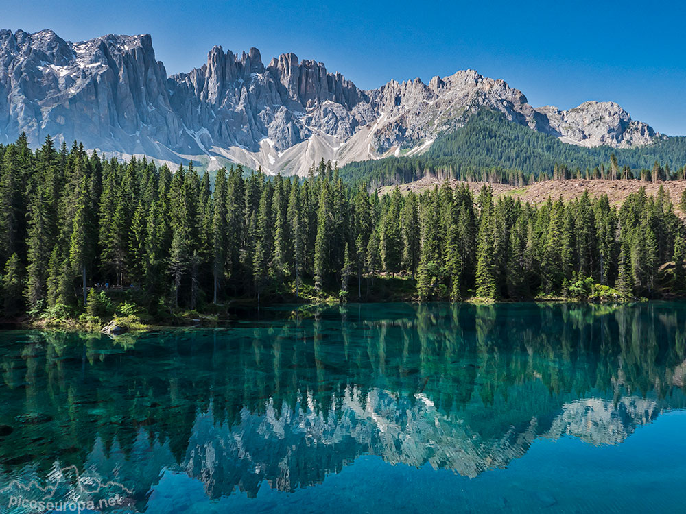 Lago Carezze, Dolomitas