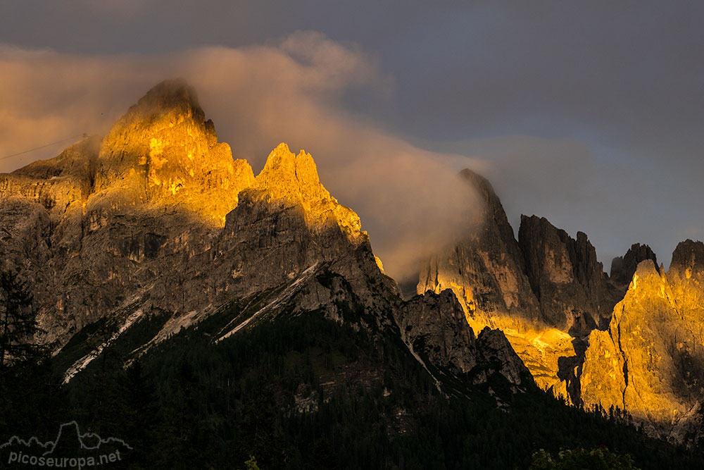 San Martino di Castrozza y Paso Rolle, Trentino, Dolomitas, Italia