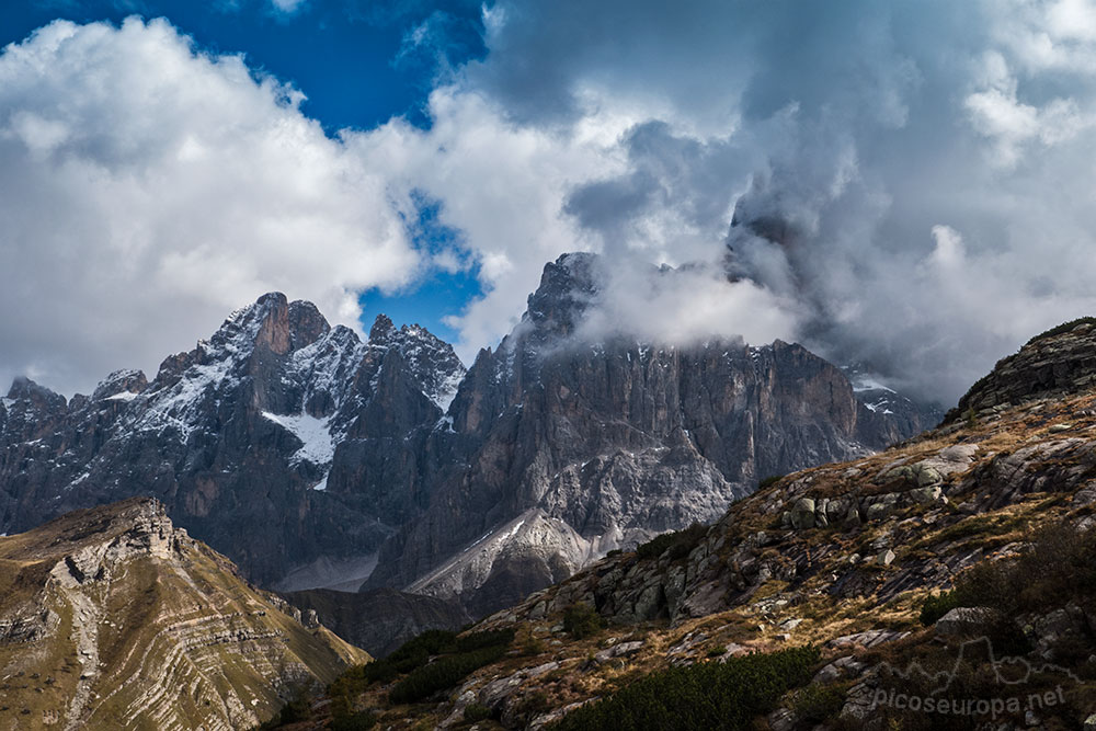 San Martino di Castrozza y Paso Rolle, Trentino, Dolomitas, Italia