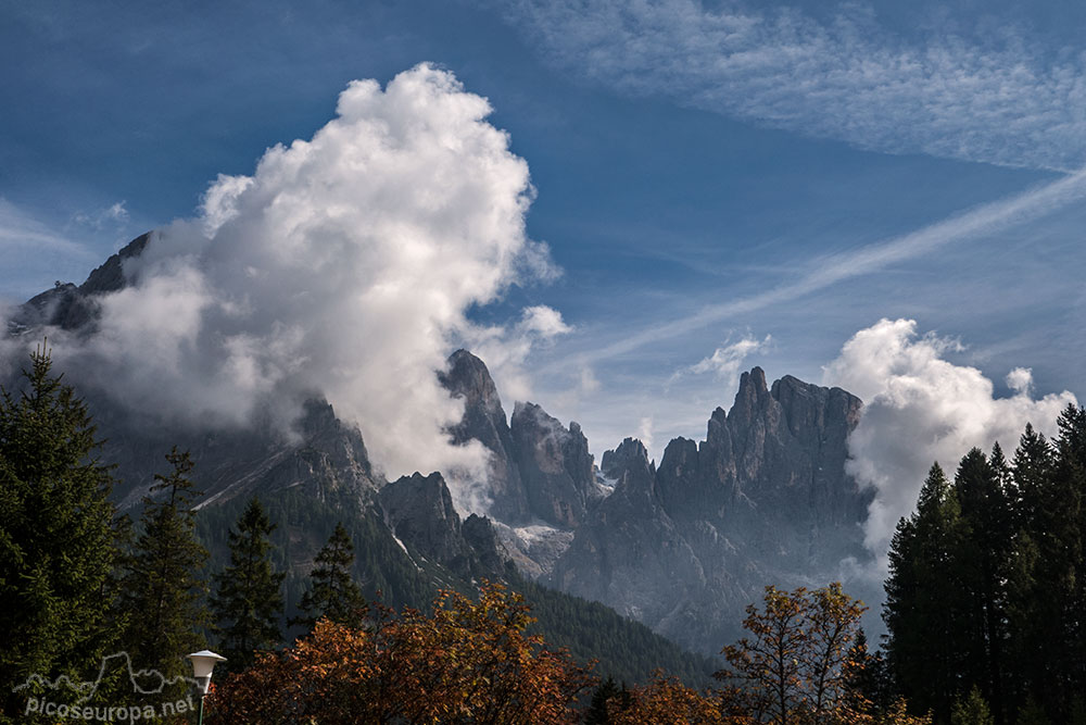 San Martino di Castrozza y Paso Rolle, Trentino, Dolomitas, Italia