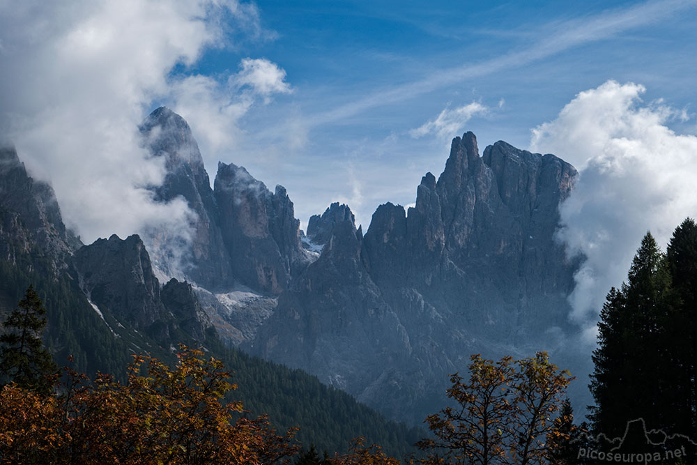 San Martino di Castrozza y Paso Rolle, Trentino, Dolomitas, Italia