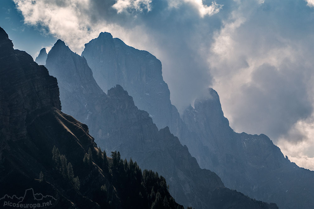 San Martino di Castrozza y Paso Rolle, Trentino, Dolomitas, Italia