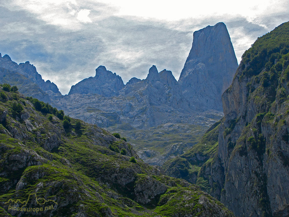 Pico de Urriellu (Naranjo de Bulnes) desde las proximidades de Bulnes