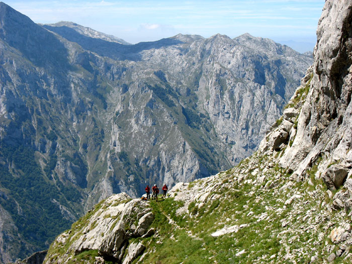 Collado sobre los 1.700m