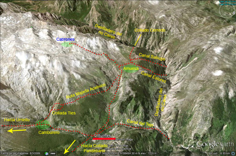 Picos de Europa, de Bulnes a Cabrones por Amuesa