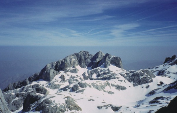 Desde Torre Cerredo el Grupo del Pico Albo