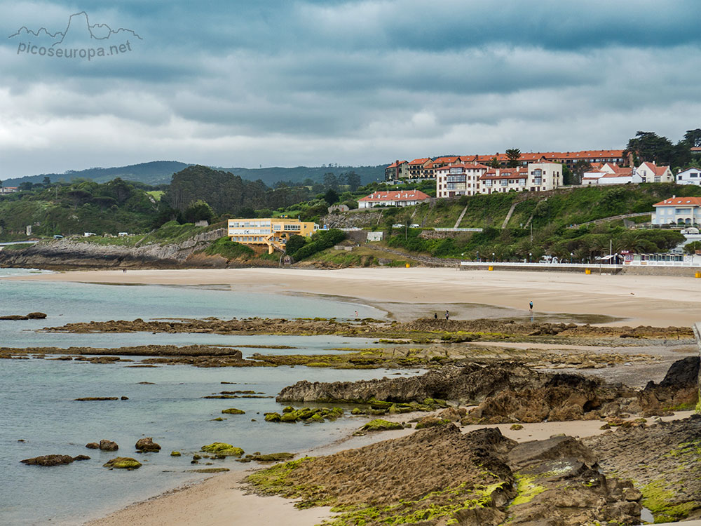 Playa de Ribadesella.