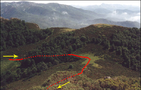 Rutas: Del Puerto de Panderruedas al Collado de Dobres, Picos de Europa, León