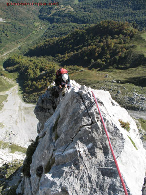 Escaladas: El Jiso, Picos de Europa