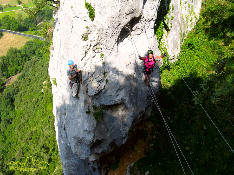 Ferrata El Caliz, Ramales de la Victoria, Cantabria