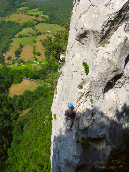 Ferrata El Caliz, Ramales de la Victoria, Cantabria