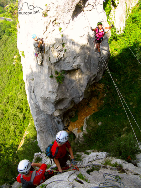 Ferrata El Caliz, Ramales de la Victoria, Cantabria