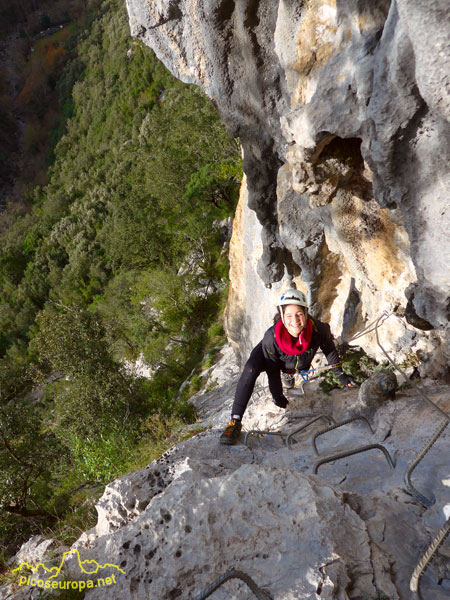 Ferrata El Caliz, Ramales de la Victoria, Cantabria