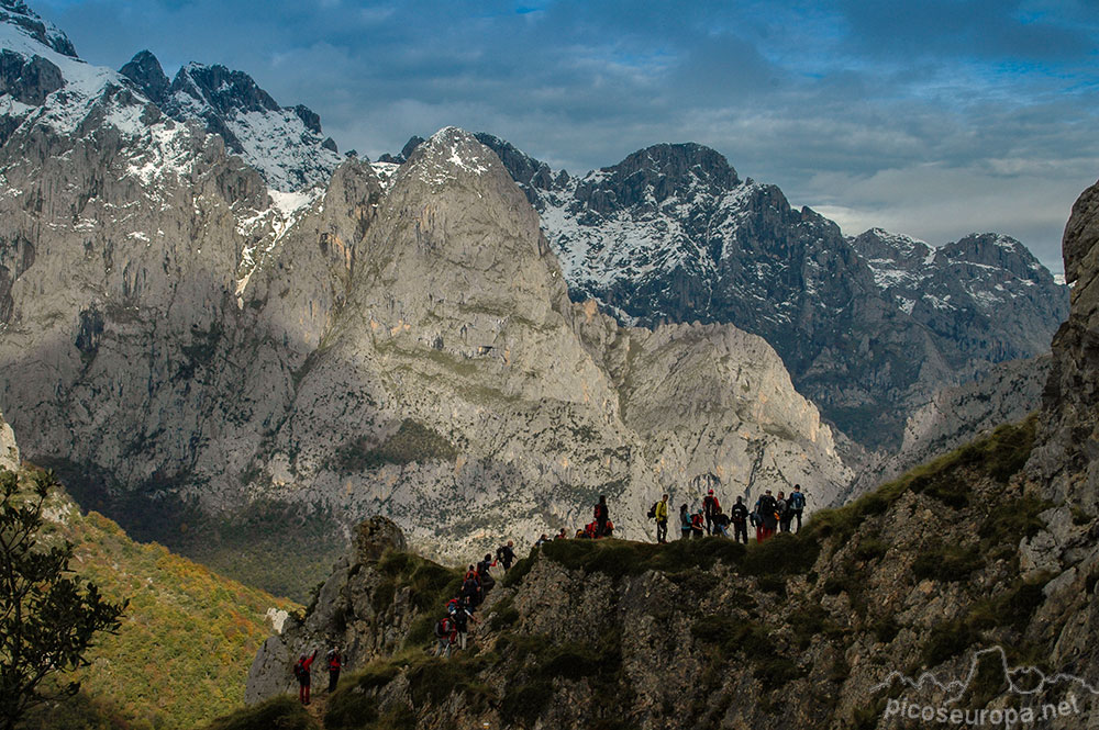 Ferrata de Valdeón: Rienda de Asotin, el camino de bajada hacia Cordiñanes