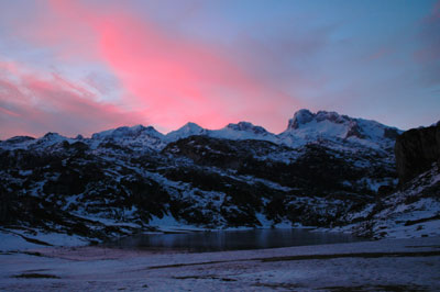 Lago de la Ercina, Lagos de Covadonga, Picos de Europa, Asturias