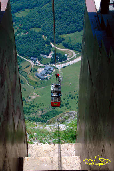 Fuente Dé y el teleférico, Liébana, Cantabria, Picos de Europa