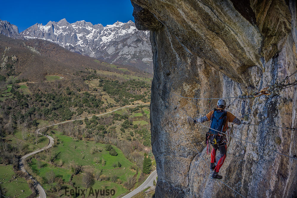 Ferrata de los Llanos, Cantabria, Picos de Europa