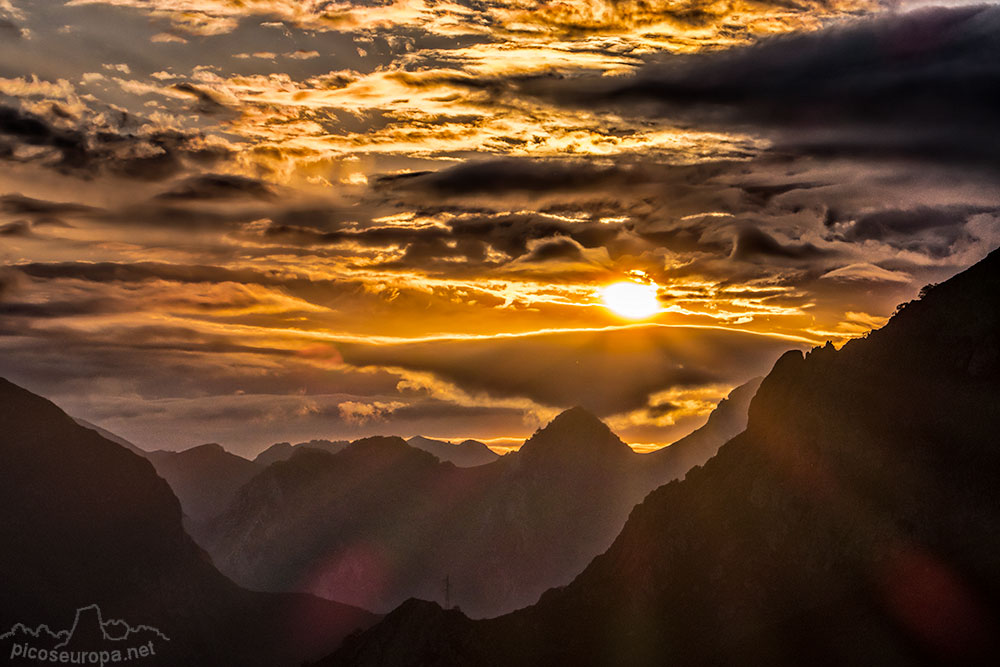 Foto: Vista de Picos de Europa desde las proximidades del Collado de Angón, Amieva, Picos de Europa