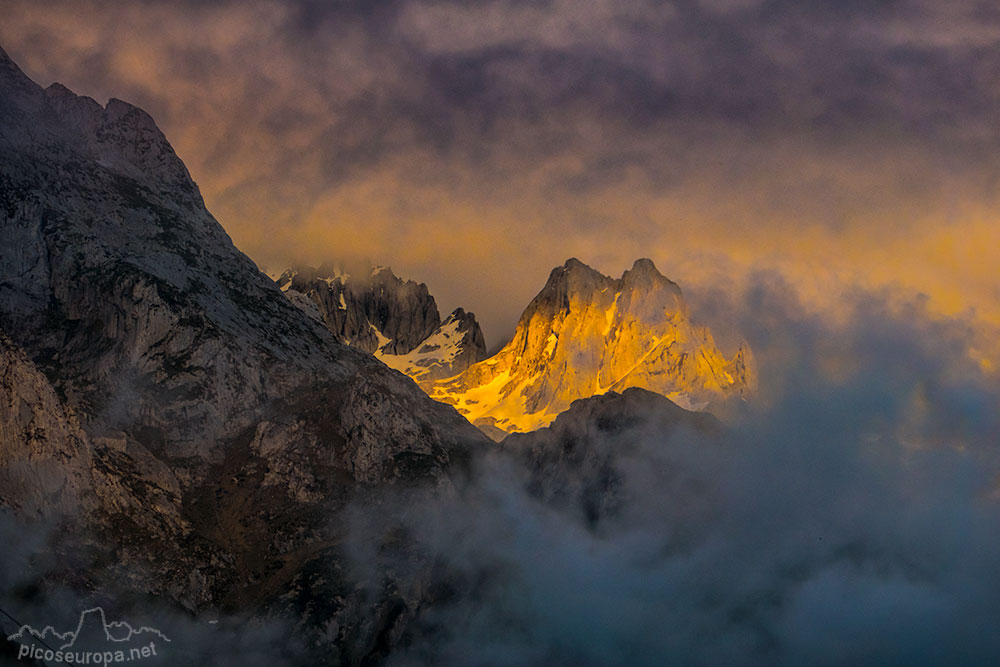 Foto: La Torrezuela desde las proximidades del Collado de Angón, Amieva, Asturias, Picos de Europa