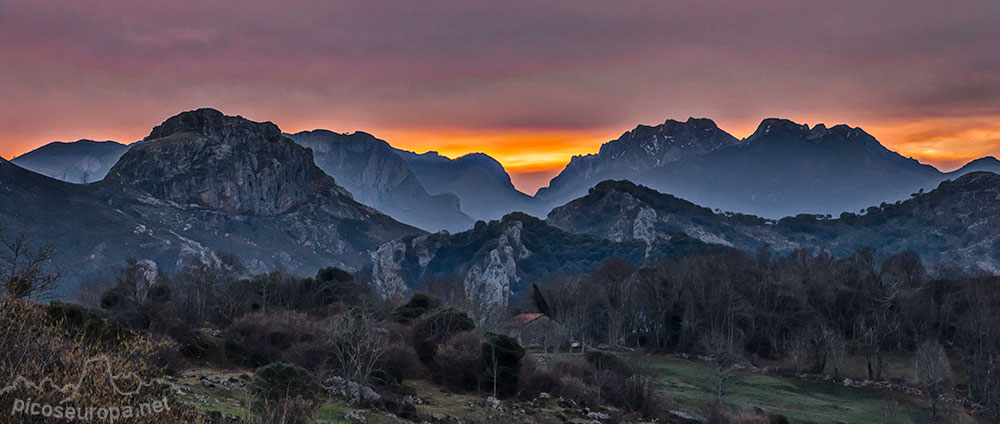 Desde el Mirador Pedro Udaondo en Asiego, Cabrales, Asturias