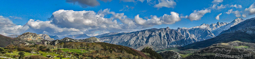 Desde el Mirador Pedro Udaondo en Asiego, Cabrales, Asturias