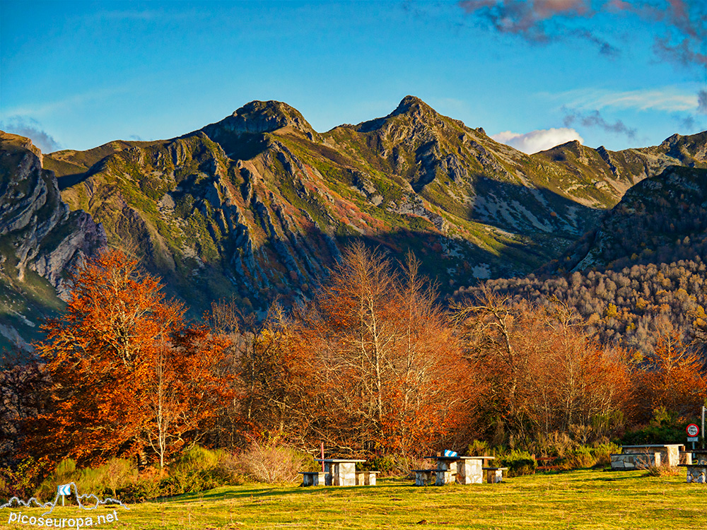 Foto: Area de descanso del Puerto de Panderruedas, Valdeón, León, Parque Nacional de Picos de Europa 