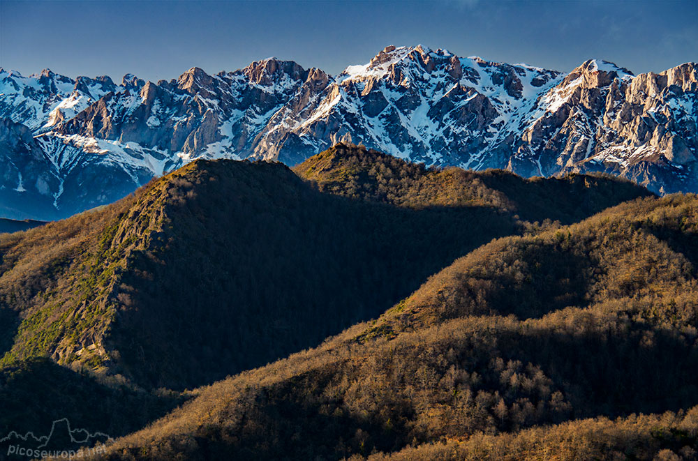 Picos de Europa desde el Mirador del Jabali, muy próximo al Mirador del Puerto de Piedrasluengas