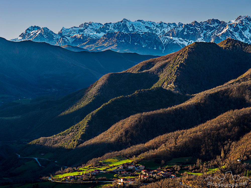 Picos de Europa desde el Mirador del Jabali, muy próximo al Mirador del Puerto de Piedrasluengas