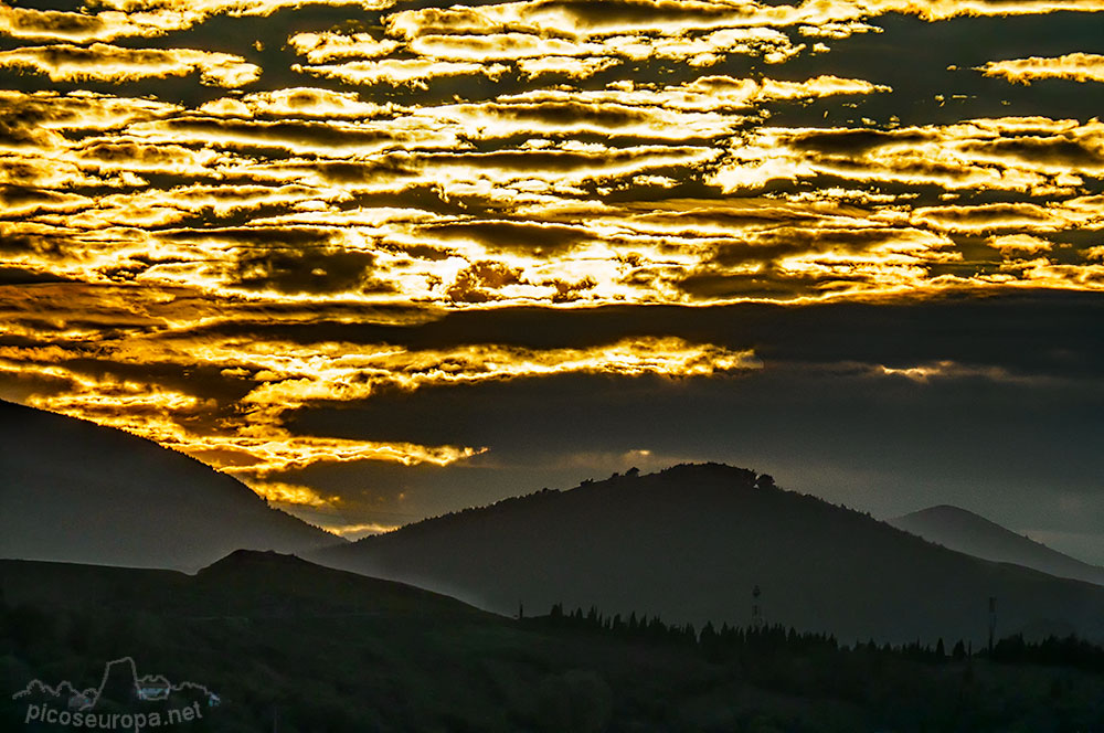 Foto: Puestas de sol desde Bilbao, Pais Vasco