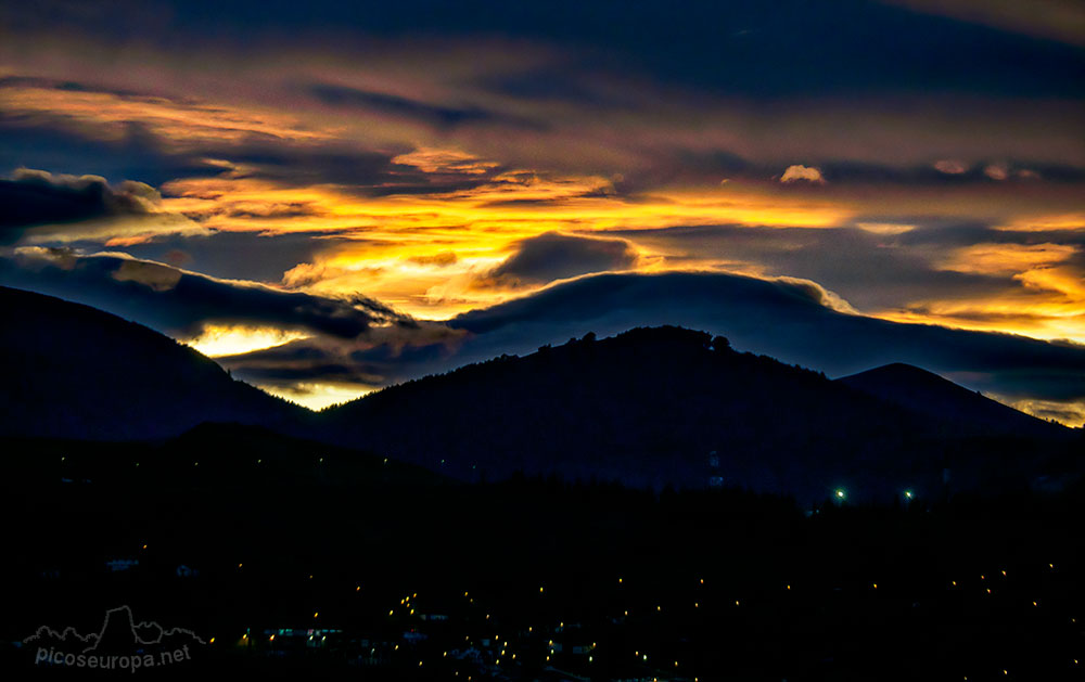 Foto: Puestas de sol desde Bilbao, Pais Vasco