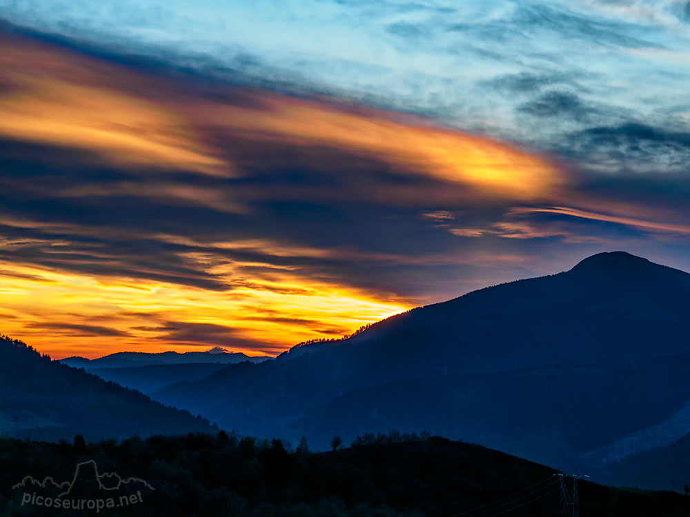 Foto: Puestas de sol desde Bilbao, Pais Vasco