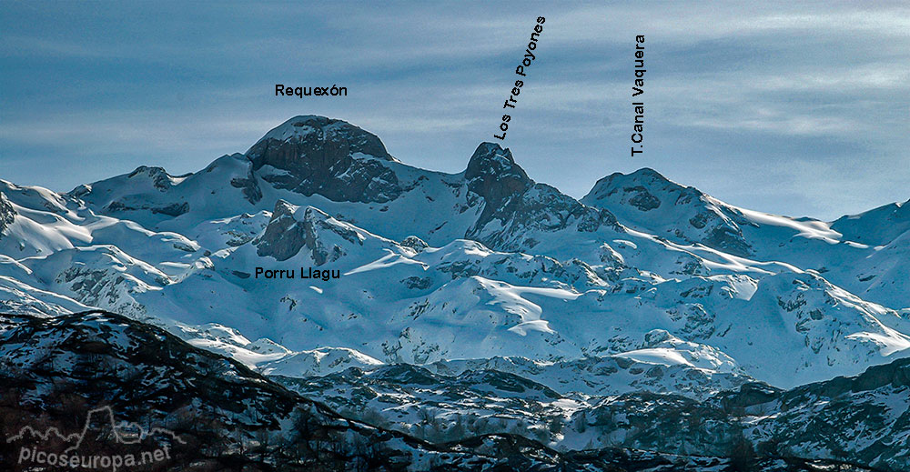 Foto: Zona del Requexón y Poyones desde el pico Brañas de Sotres