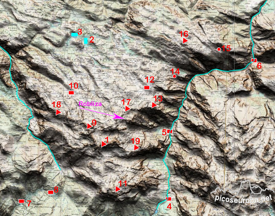 Cornión, Macizo Occidental de Picos de Europa