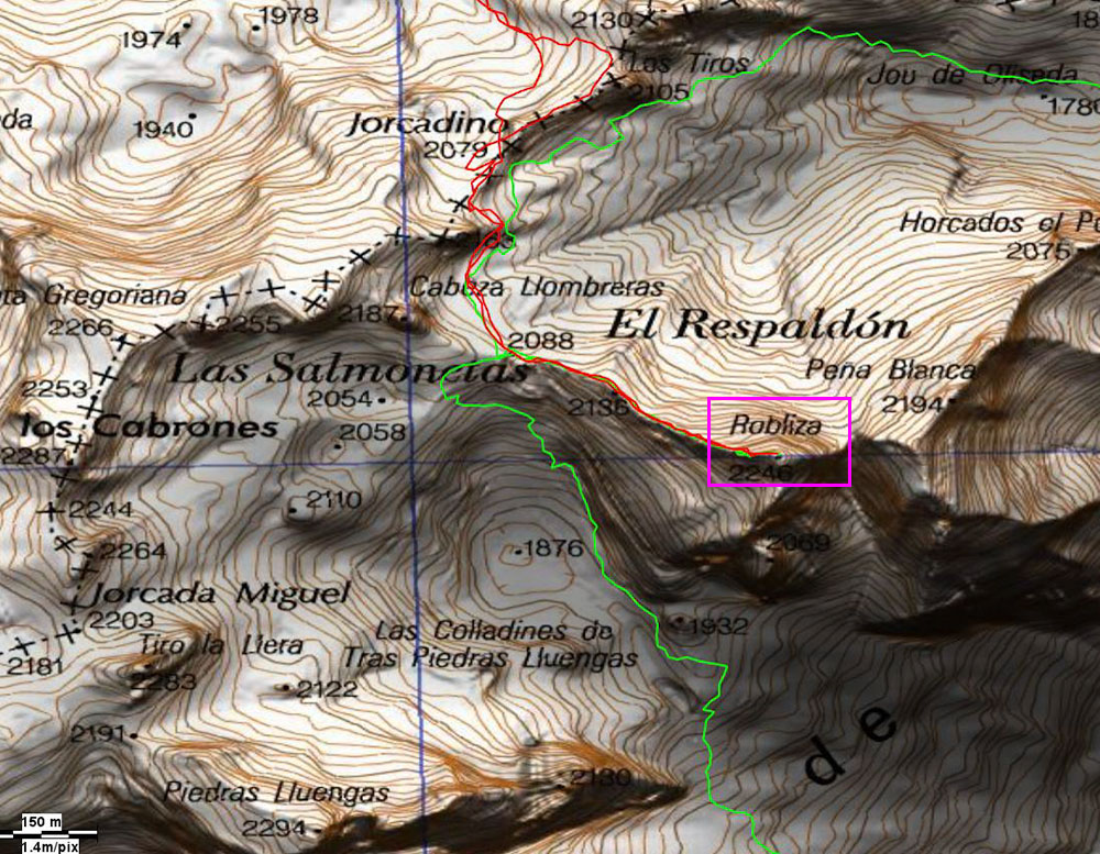 La Robliza, Macizo Occidental de Picos de Europa, Cornión