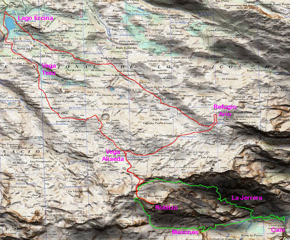 La Robliza, Macizo Occidental de Picos de Europa, Cornión