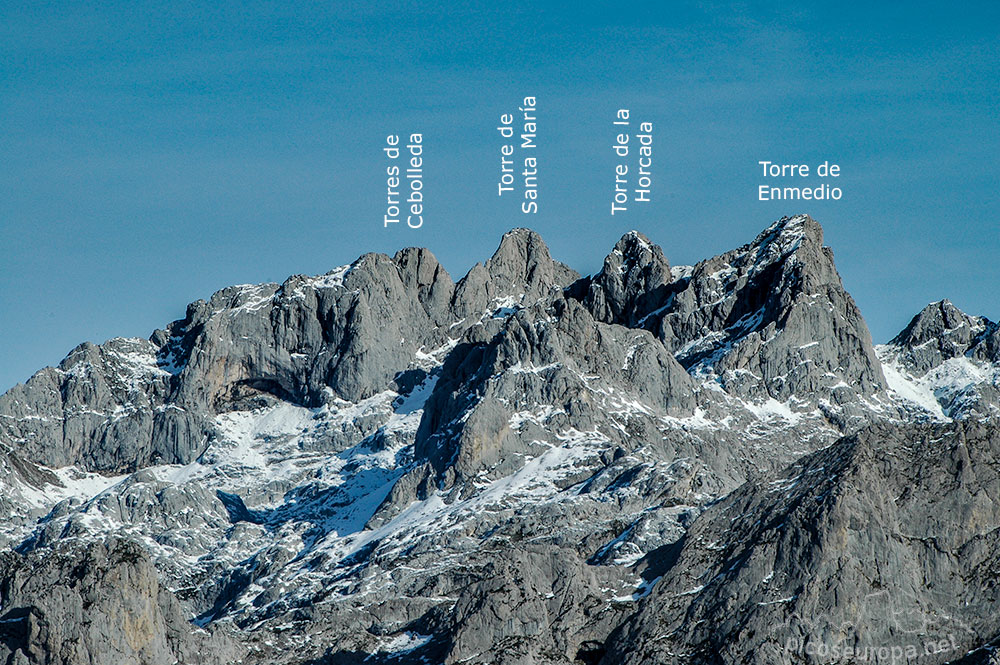 Foto: Macizo Occidental de Picos de Europa, Cornión, visto desde Peña Beza 