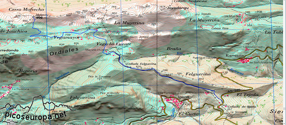 Pico Mofrechu, Sierra de Ordiales, Asturias