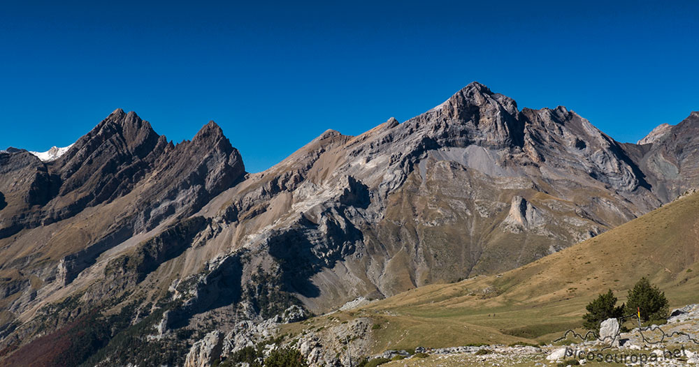 Foto: Pico de Pineta y Soum de Port Bieil desde La Estiva, Parque Nacional de Ordesa y Monte Perdido