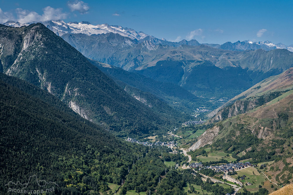 Foto: Vall d'Aran desde el mirador de subida a Beret desde La Bonaigua