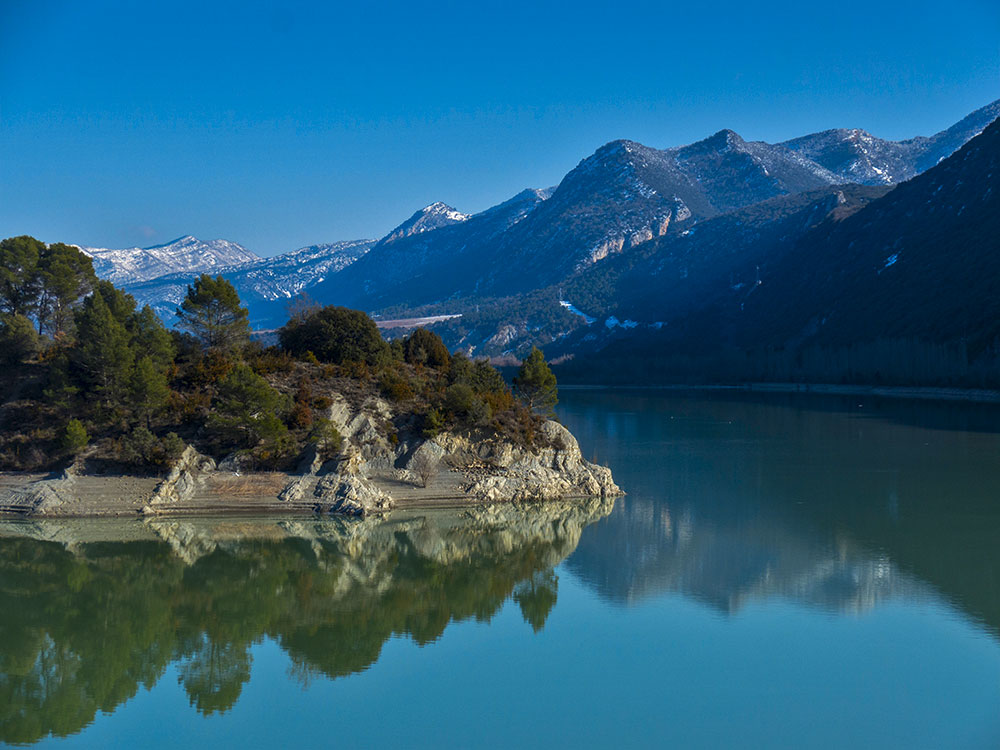 Foto Embalse de la Peña, Pre Pirineos de Huesca, Aragón