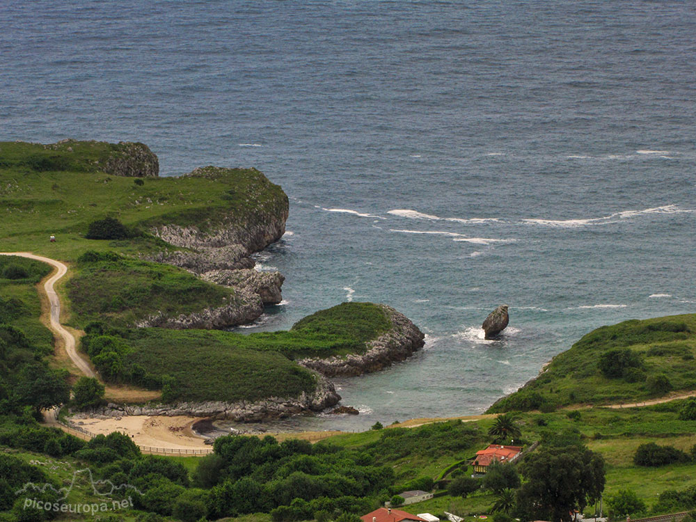 Playa y Acantilados de Buelna, Concejo de Llanes, Asturias