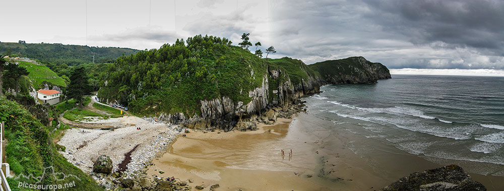 Acantilados y Playa de Vidiago, Concejo de Llanes, Asturias