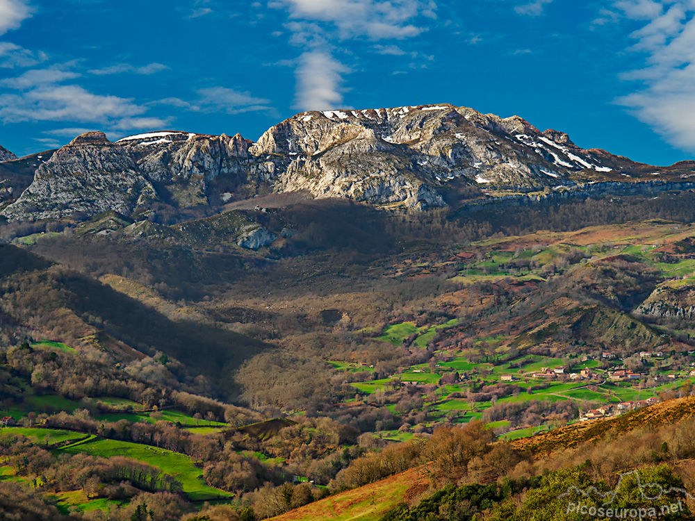 Paisajes de Cantabria, estamos en la zona del municipio de Soba.