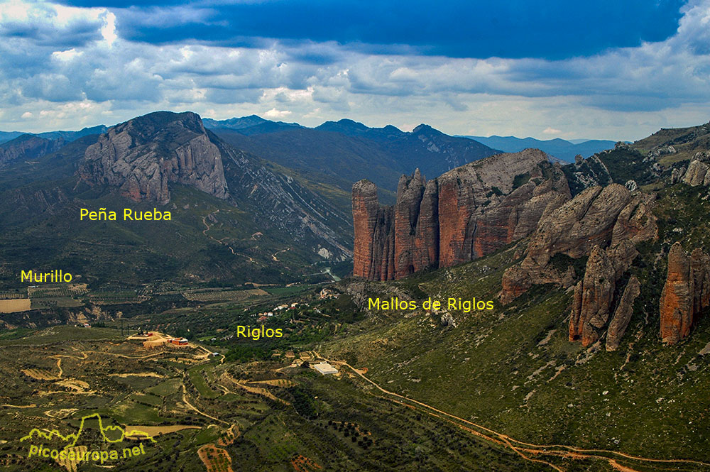 Riglos y Peña Rueba, Aragón, Pre Pirineos