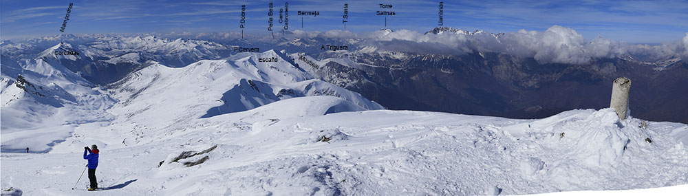 Desde el Pico Coriscao, Cordillera Cantabrica