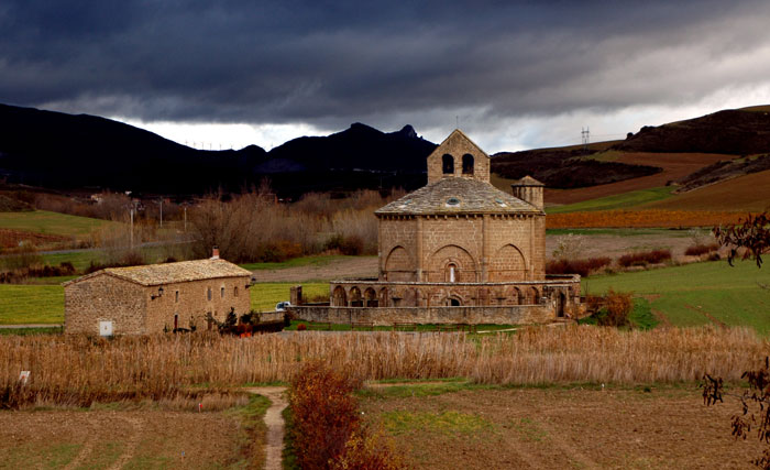 Foto: Iglesia Templaria de Santa Maria de Eunate, Navarra