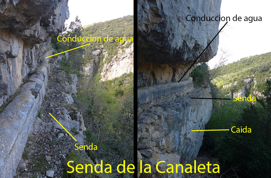 Foto: Senda de la Canaleta, Foz de Arbaiun, Pre Pirineos, Navarra