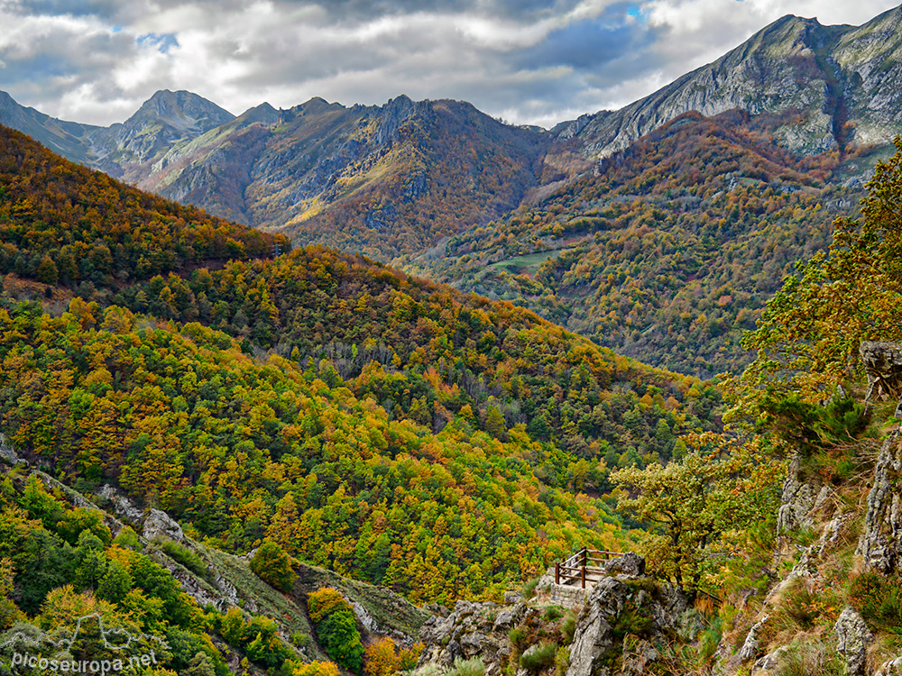 Mirador de Oseja de Sajambre, León, España